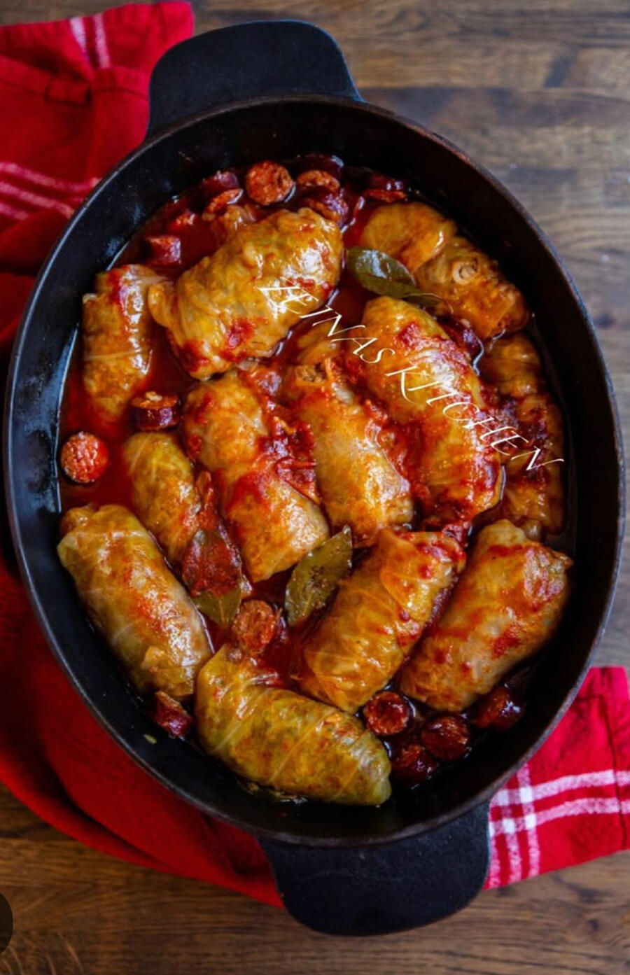 Stuffed cabbage rolls